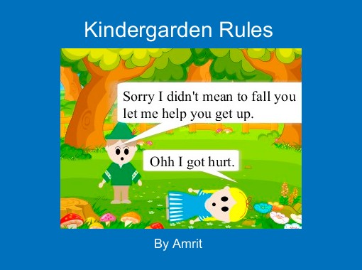Kindergarden Rules - a Free Story from Children's Storybooks Online